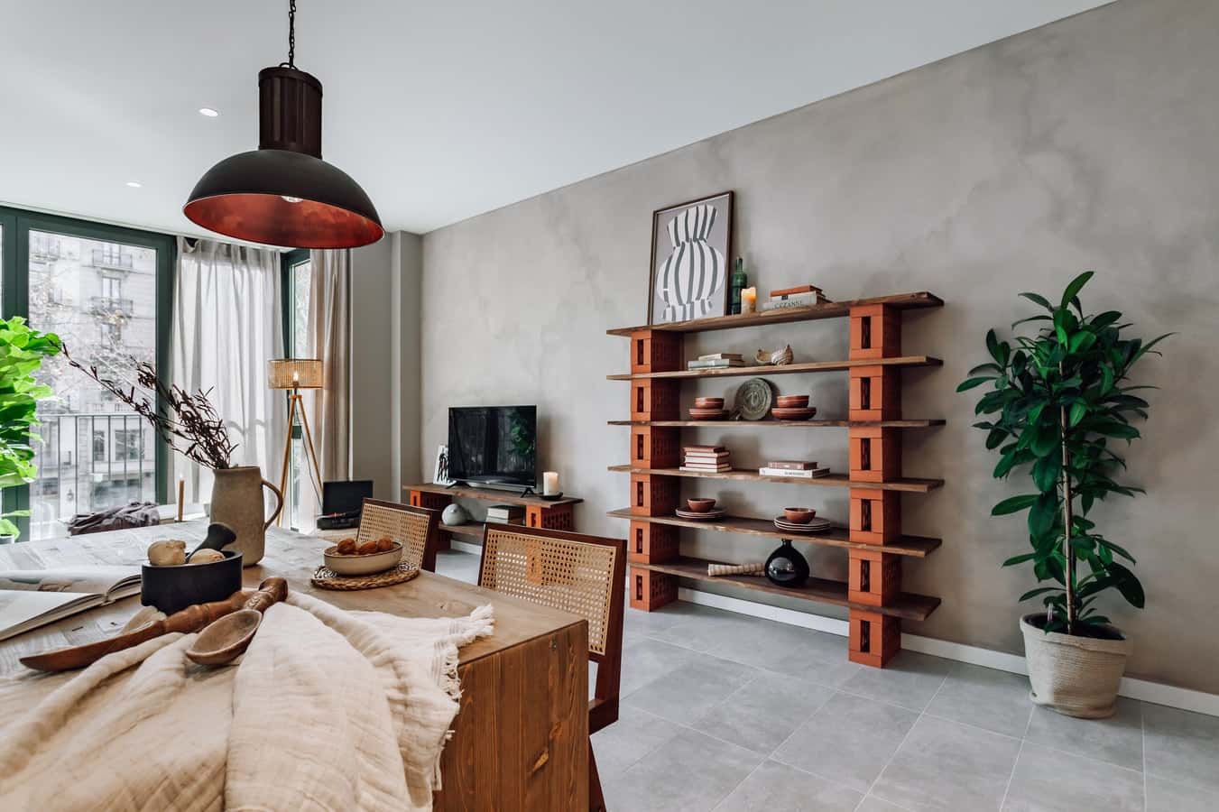 Furnished 2-bedroom flat in Eixample, 74 m²