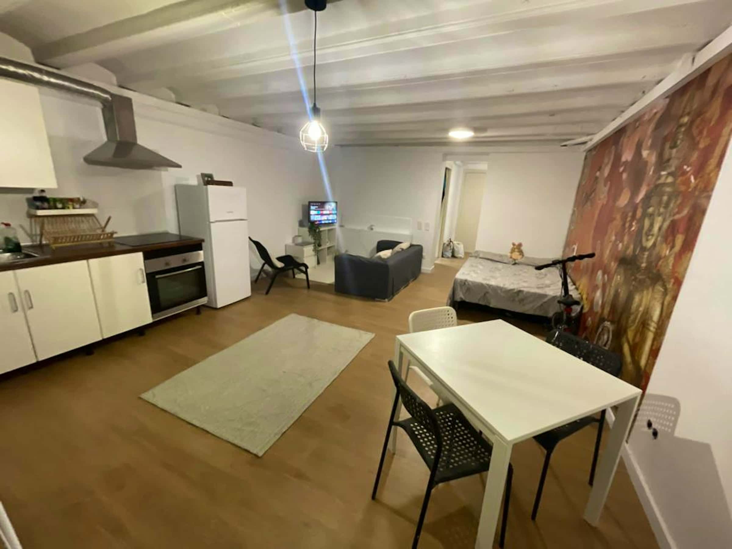 Furnished flat in Ciutat Vella, 50 m²