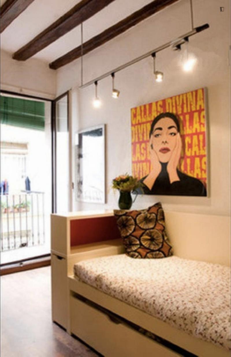 Furnished 1-bedroom flat in Ciutat Vella