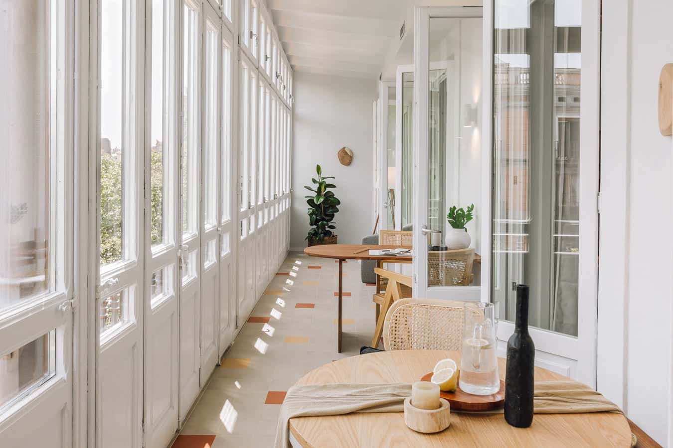Furnished 2-bedroom flat in Barcelona, 91 m²