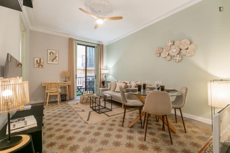 Furnished 1-bedroom flat in Ciutat Vella
