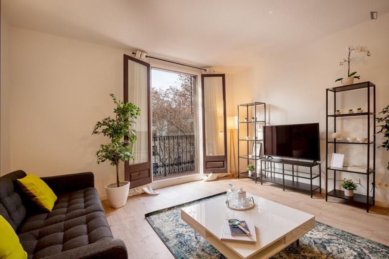 Furnished 3-bedroom flat in Ciutat Vella