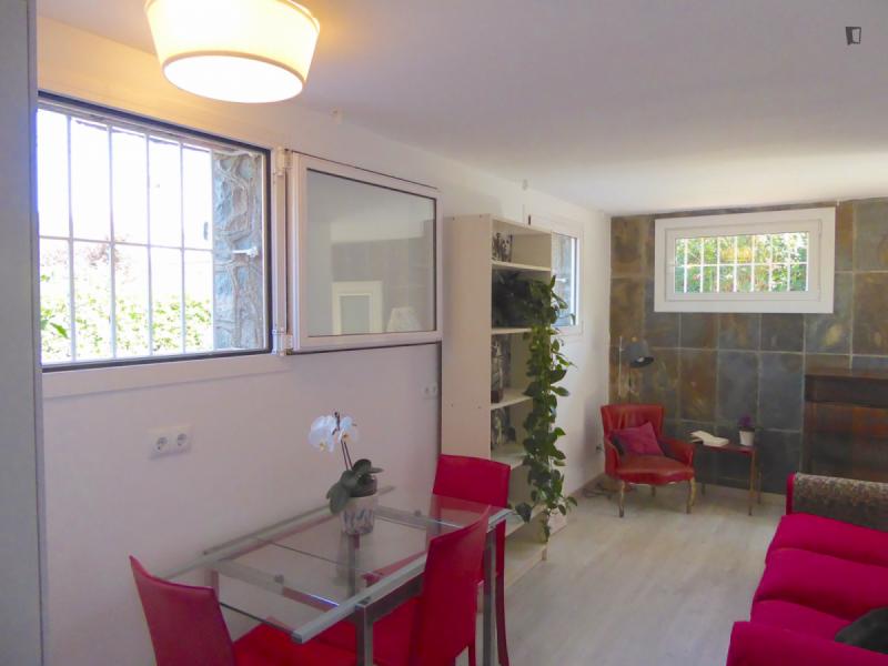Furnished studio in Barcelona