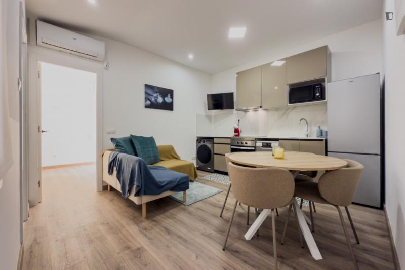 Furnished 1-bedroom flat in Ciutat Vella