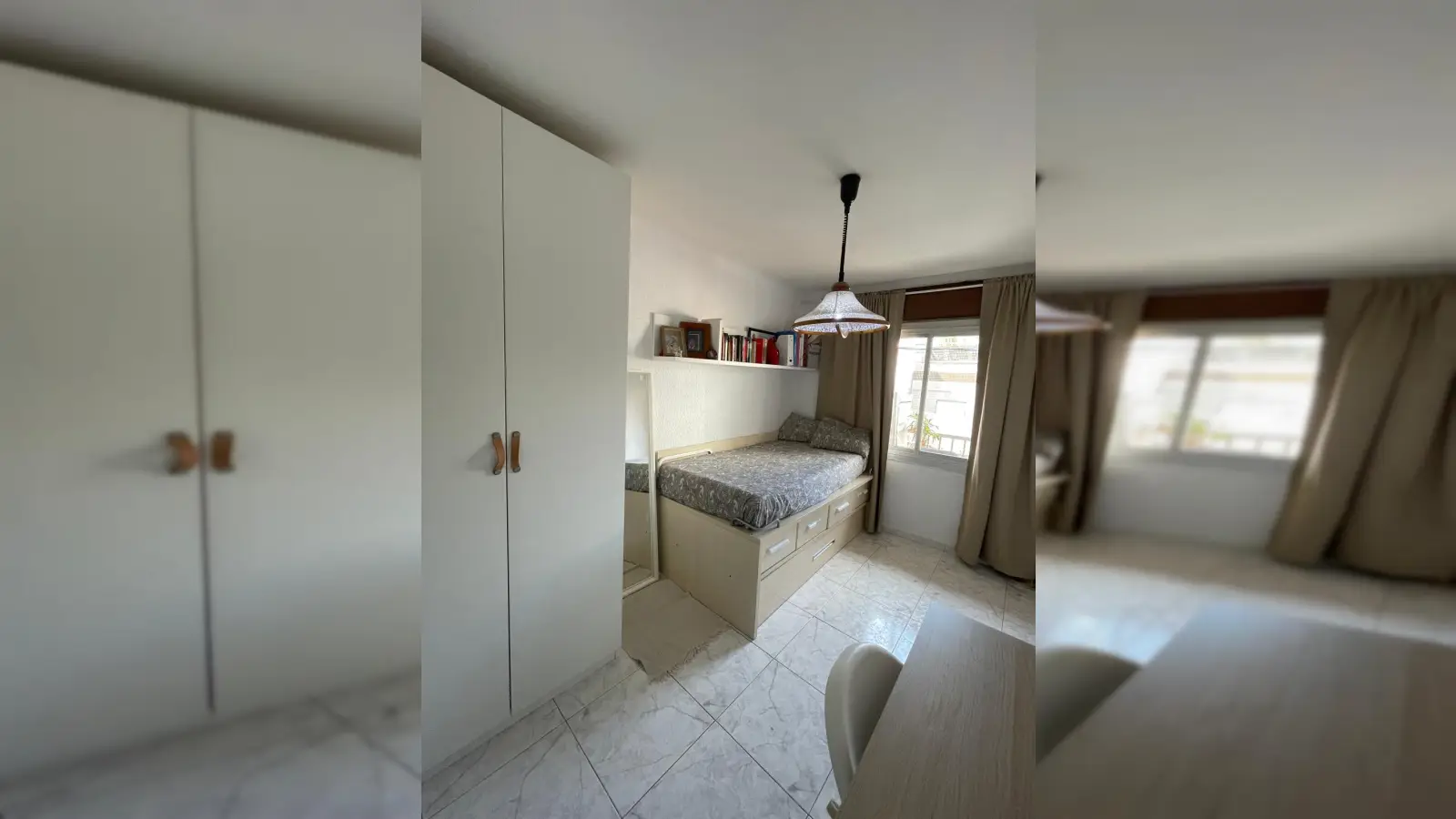 Furnished room in a 3-person shared flat in Santa Coloma · 2