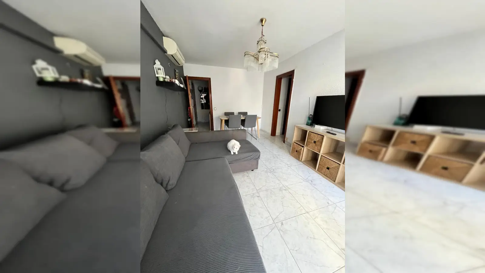 Furnished room in a 3-person shared flat in Santa Coloma · 4