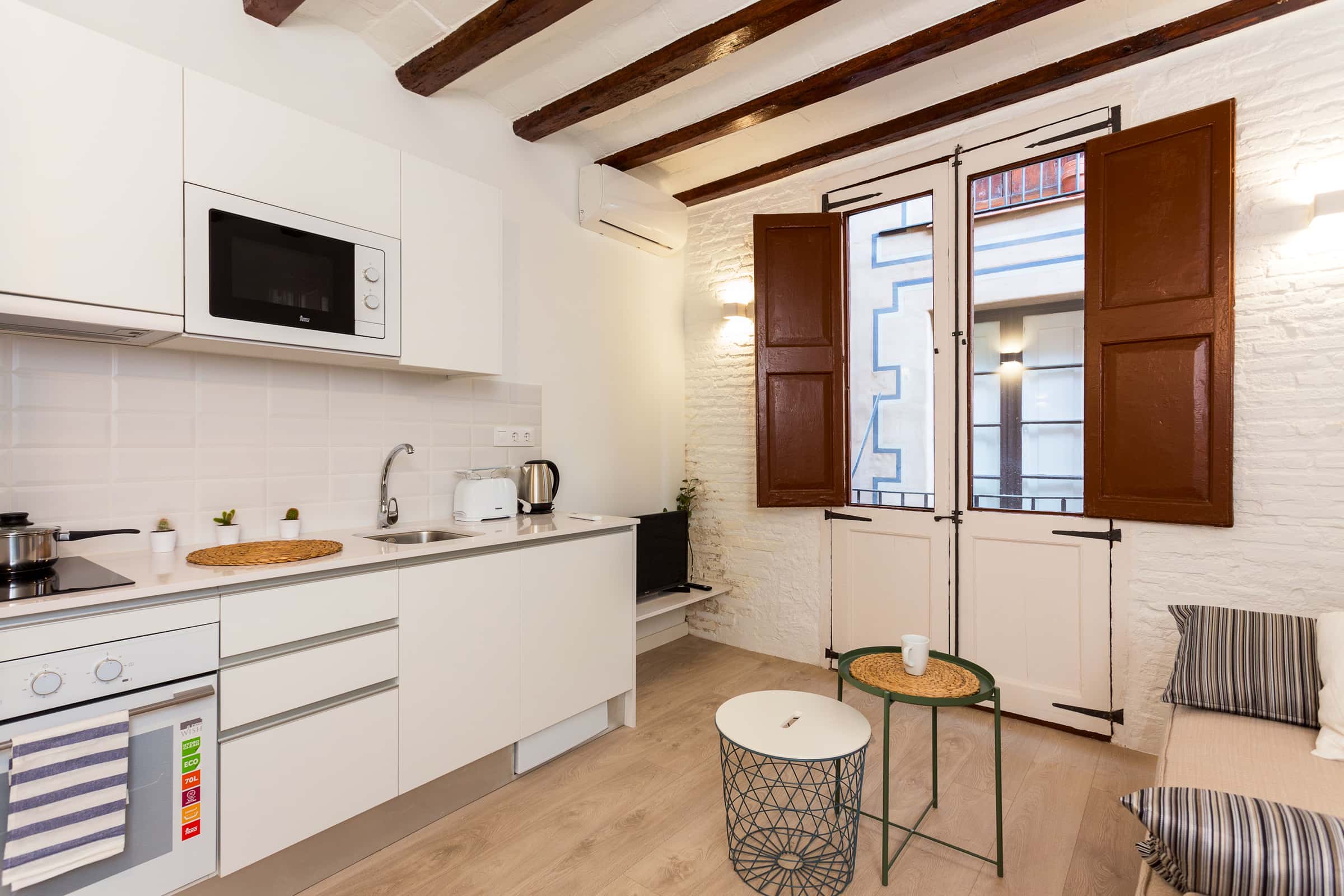 Furnished flat in Ciutat Vella, 35 m²