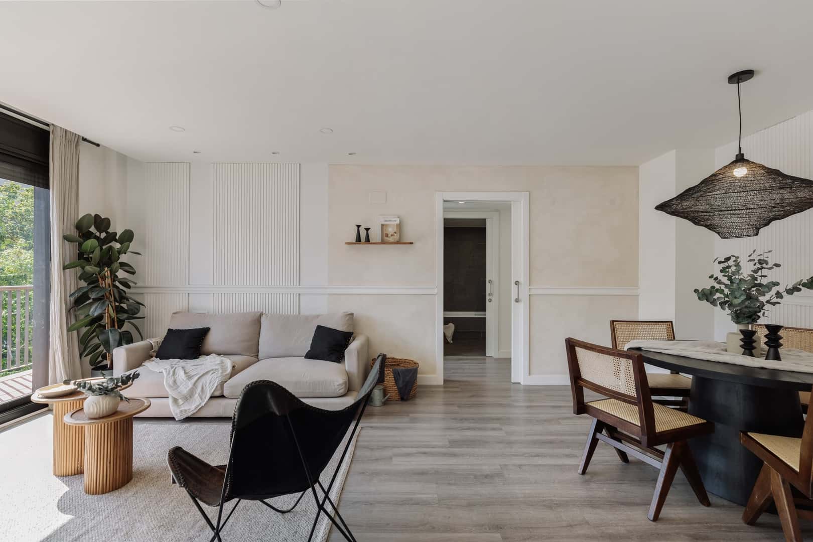 Furnished 3-bedroom flat in Les Corts, 83 m²