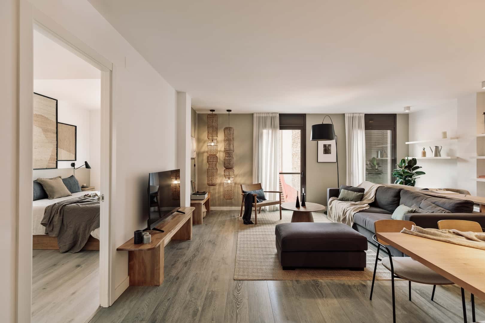 Furnished 2-bedroom flat in Sarrià–Sant Gervasi, 101 m²