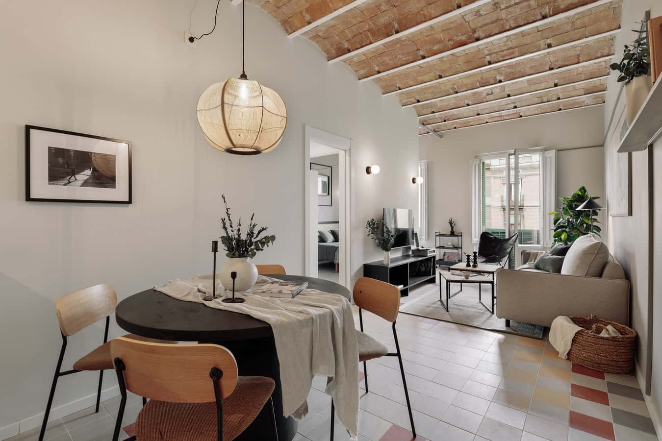 Furnished 2-bedroom flat in Barcelona, 76 m²