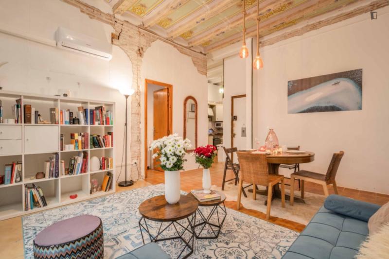 Furnished 1-bedroom flat in Ciutat Vella