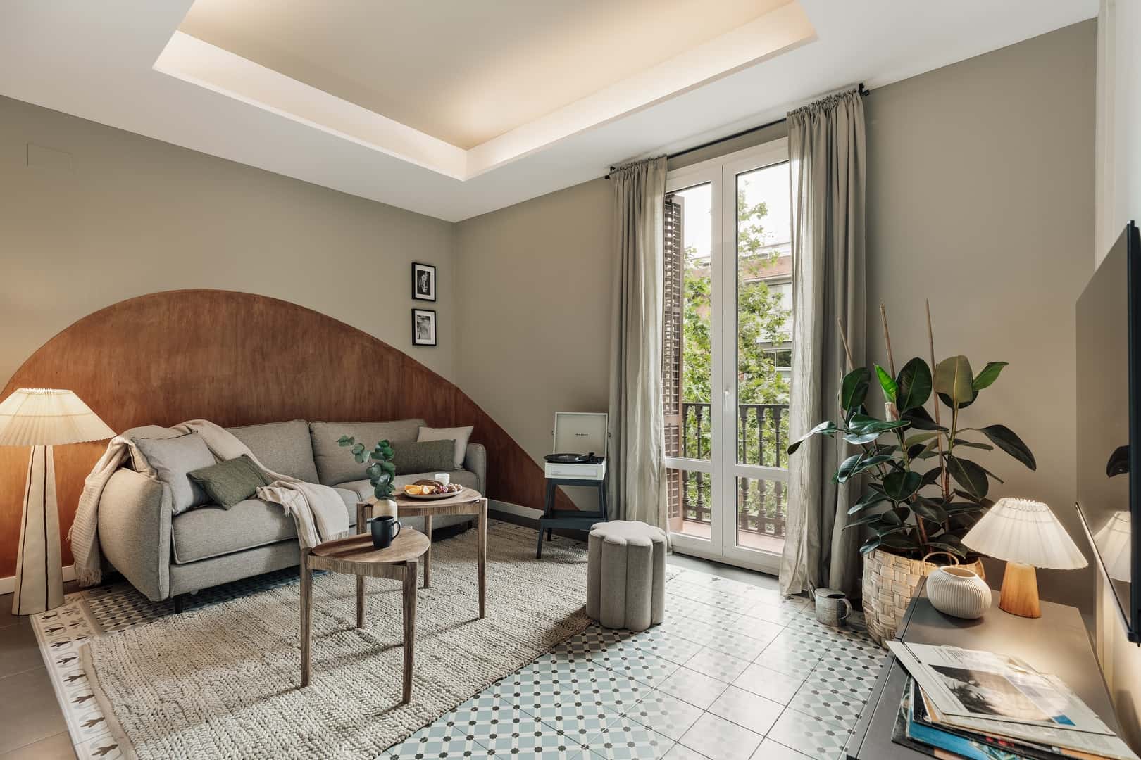 Furnished 2-bedroom flat in Les Corts, 73 m²