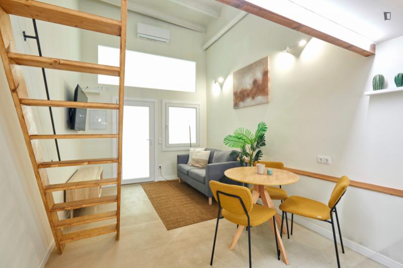 Furnished 1-bedroom flat in Ciutat Vella
