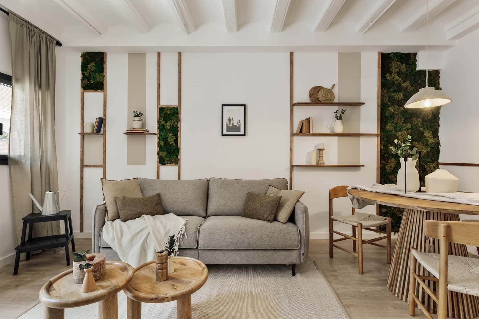 Furnished 2-bedroom flat in Sarrià–Sant Gervasi, 59 m²
