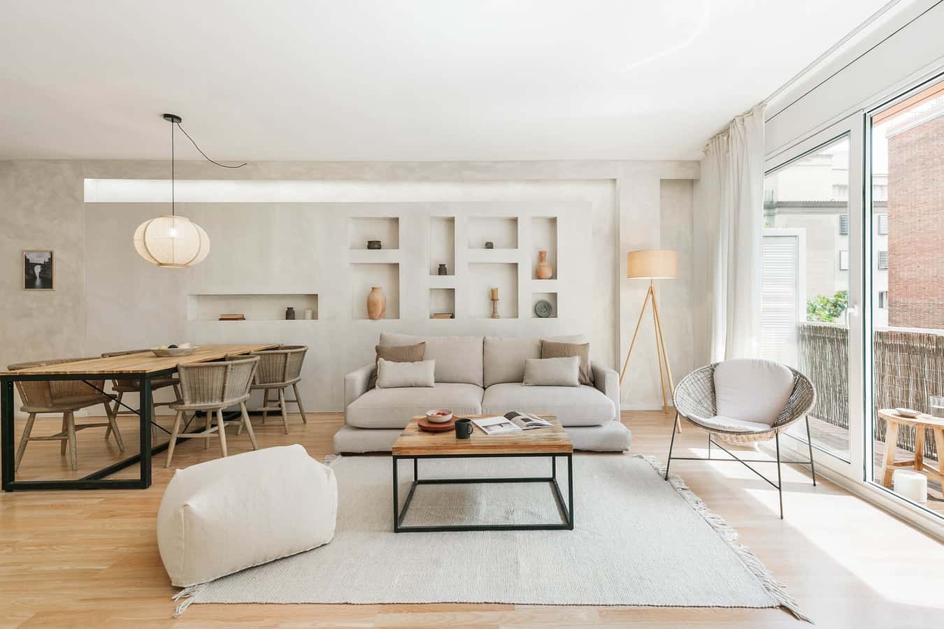 Furnished 3-bedroom flat in Sarrià–Sant Gervasi, 110 m²